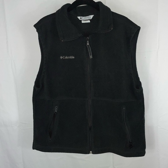 Columbia Vest Steen Mountain Fleece Full Zip Sleeveless Jacket Classic Outerwear - Picture 4 of 10